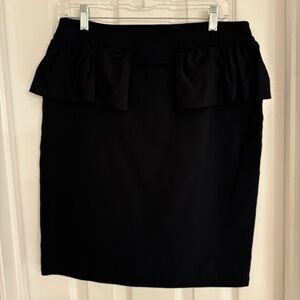 Marc by Marc Jacob’s Black Peplum Skirt | Medium